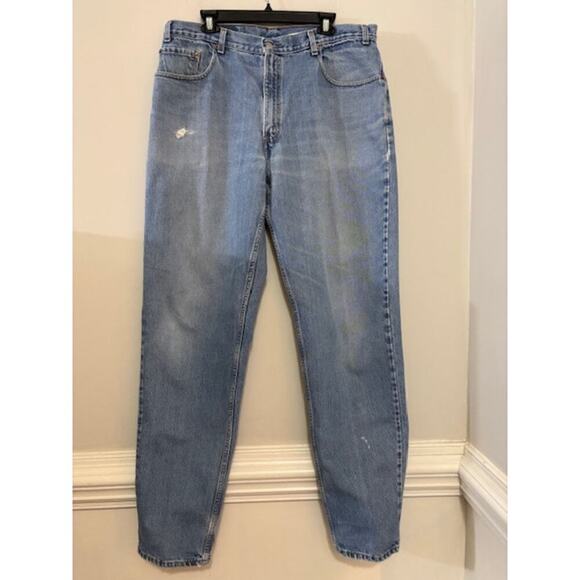 Vintage Levis 560 38x36 Rare Blank Red Tab Trademark “R” Tag Loose Tapered - Picture 1 of 10